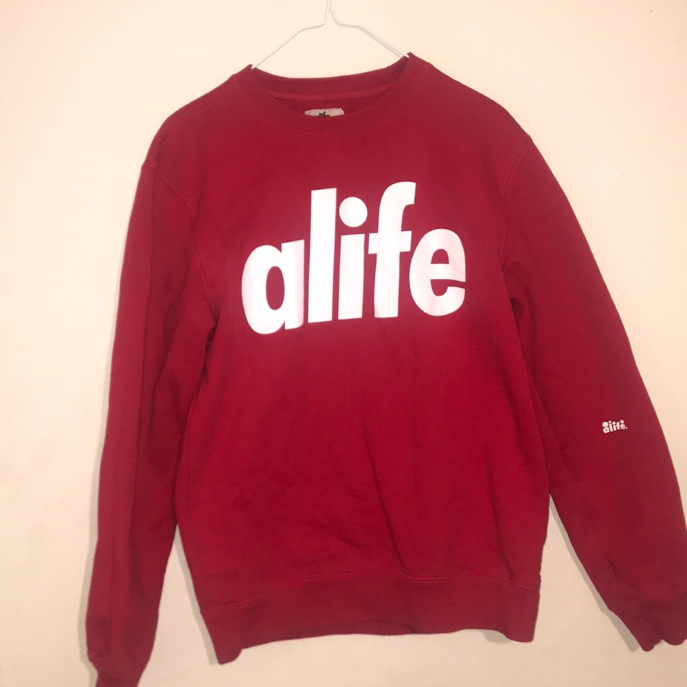 Red “ALIFE” New York Sweatshirt